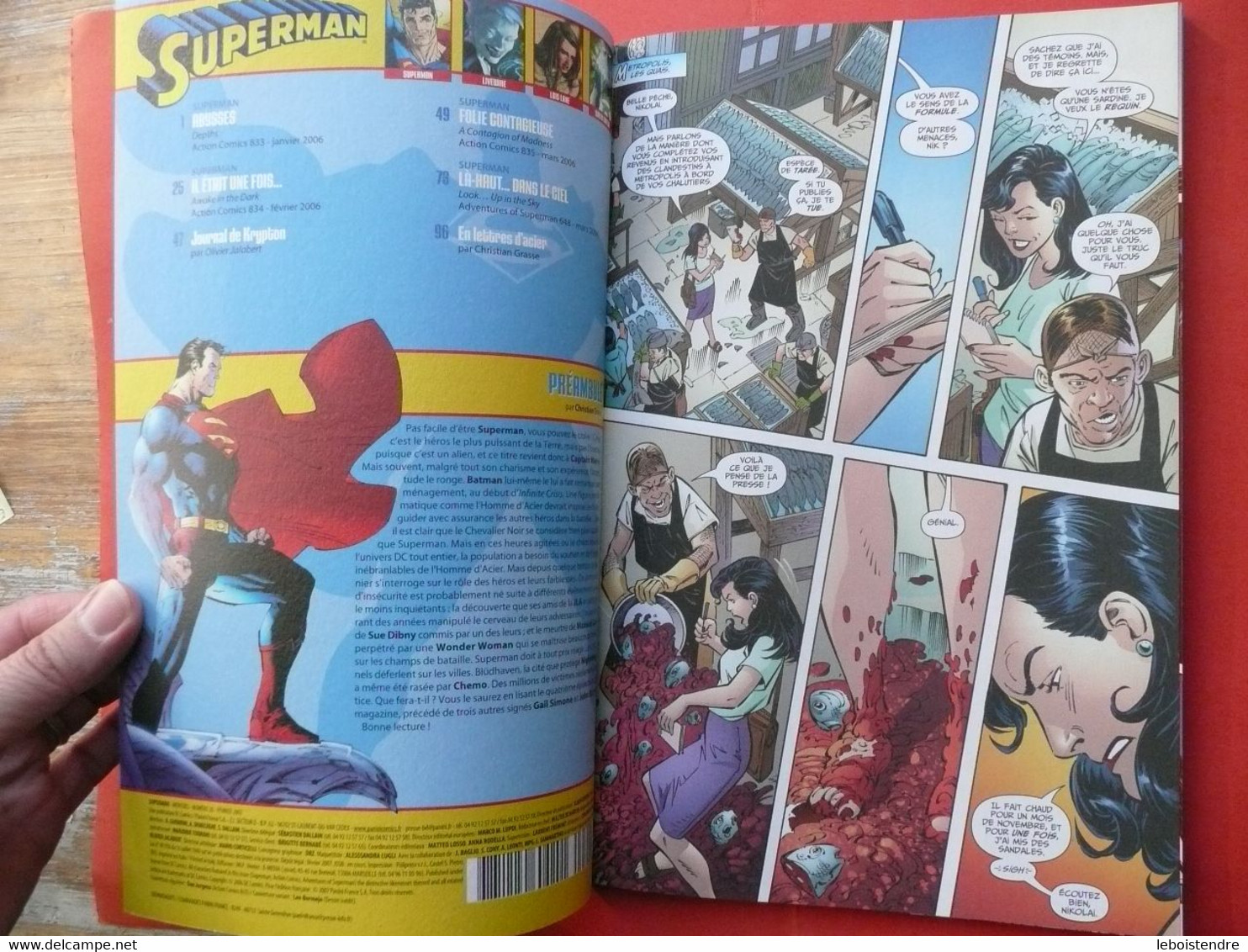 SUPERMAN N° 20 FOLIE CONTAGIEUSE FEVRIER 2007 COUVERTURE COLLECTOR TIRAGE LIMITE A 1250 EXEMPLAIRES - Superman