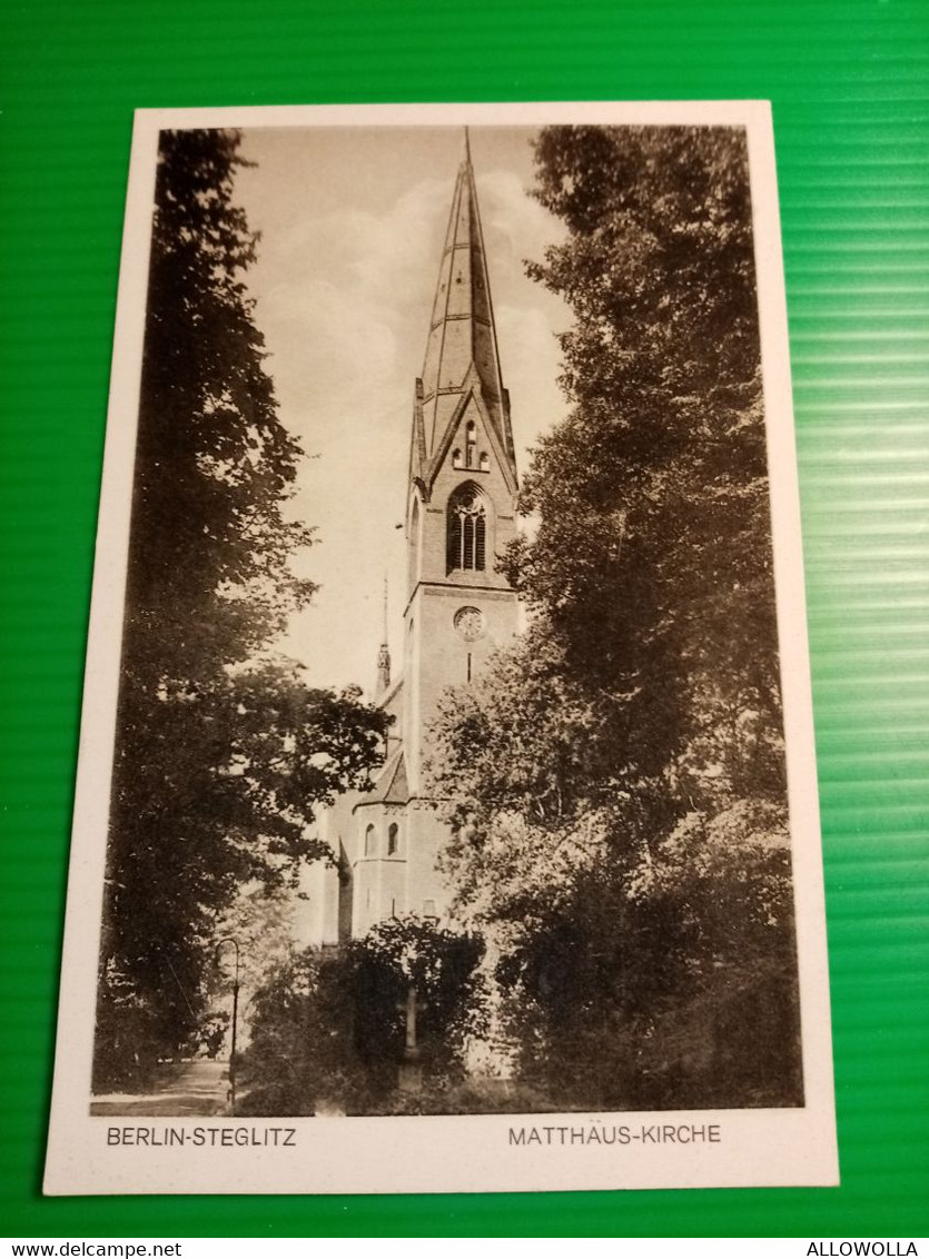 10816 "BERLIN-STEGLITZ-MATTHAUS KIRCHE" -VERA FOTO-CART NON SPED - Steglitz