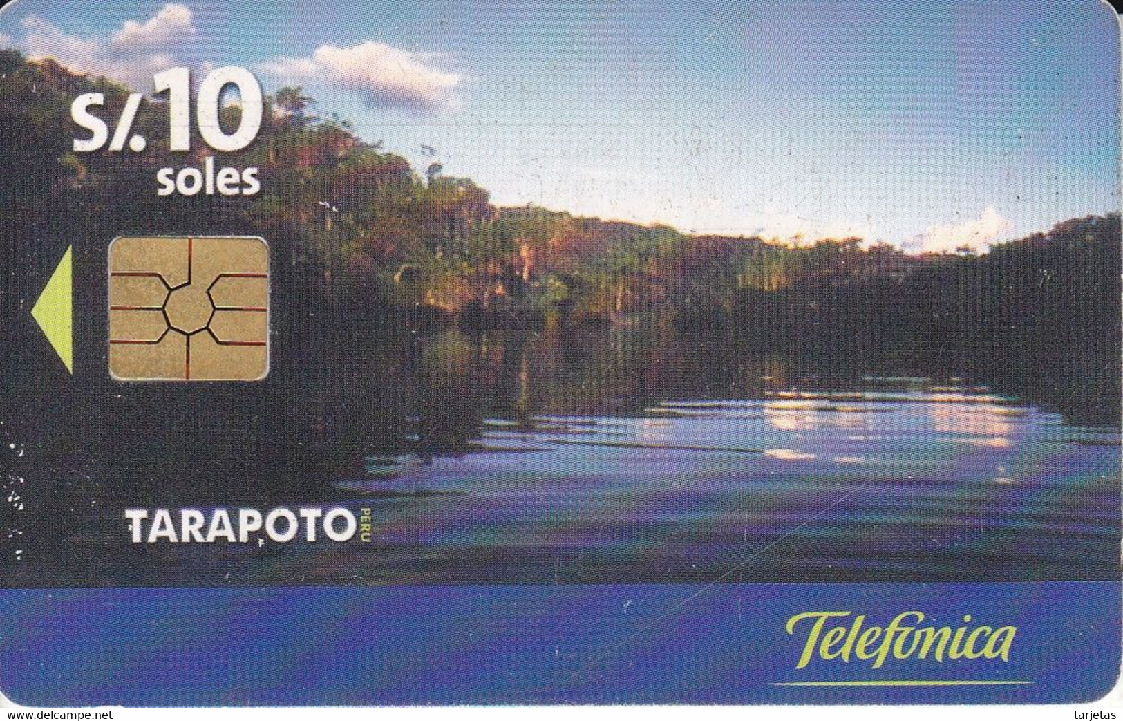 TARJETA DE PERU DE 10 SOLES DE TARAPOTO (TELEFONICA) - Peru