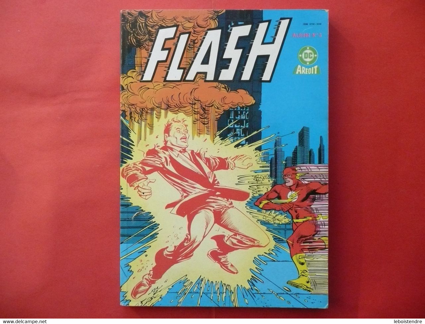 RARE FLASH ALBUM N° 3 RELIURE EDITEUR FLASH NOUVELLE FORMULE N° 5 DE 03 / 1984 ET N° 6 DE 04 / 1984 RELIES DC AREDIT - Flash