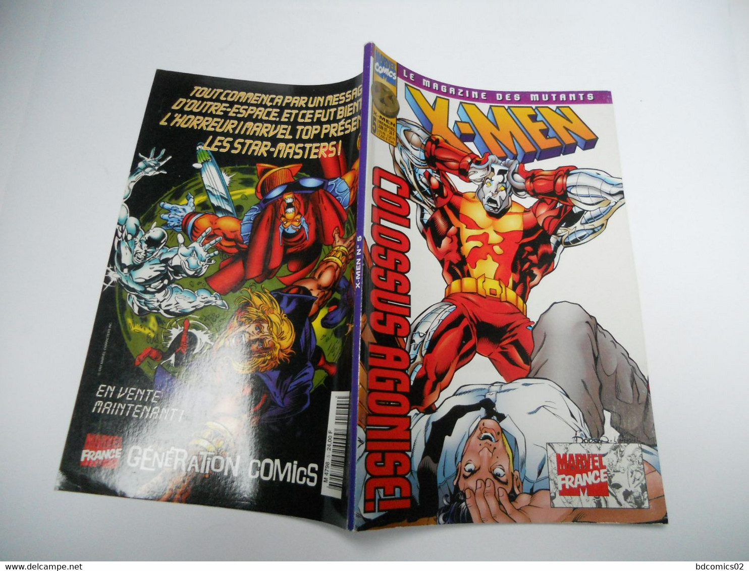 X-Men N° 5 ( Le Magazine Des Mutants - Juin 1997 ) : " Colossus Agonise ! "Marvel France - XMen