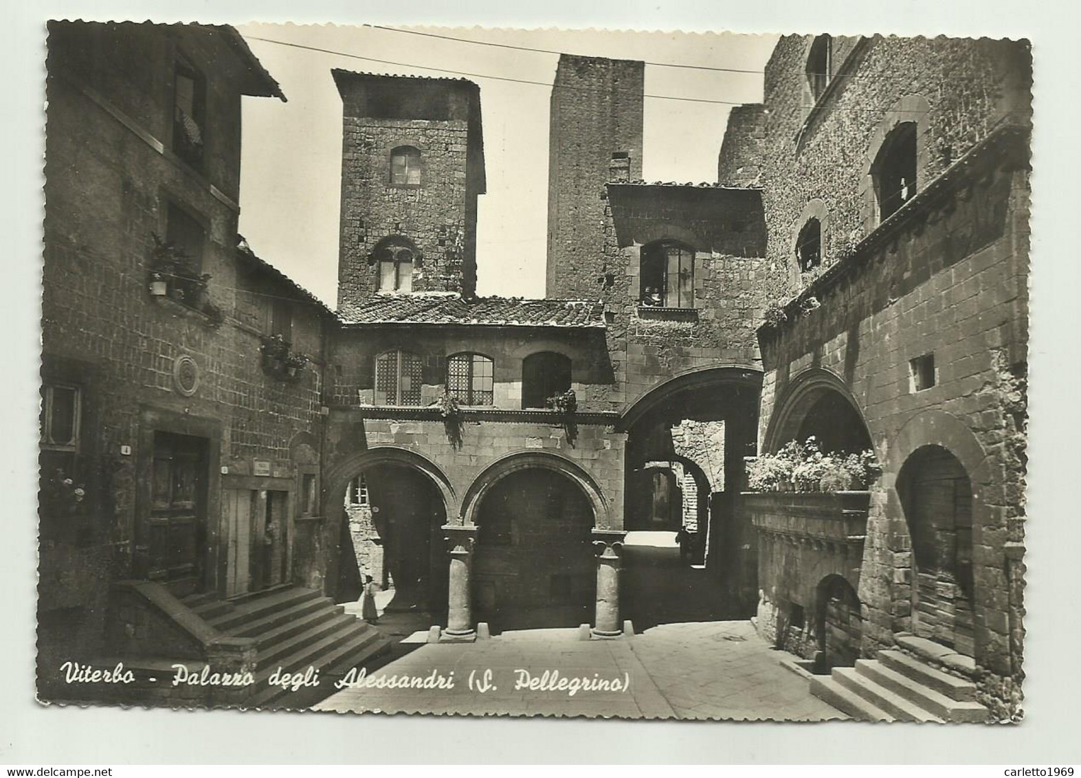 VITERBO - PALAZZO DEGLI ALESSANDRI S.PELLEGRINO - NV  FG - Viterbo