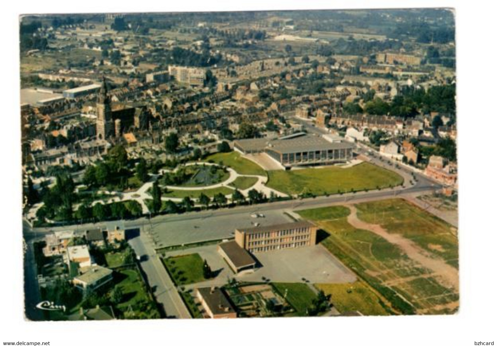 Valenciennes (1986) Vue Générale Aérienne; La Piscine - Valenciennes