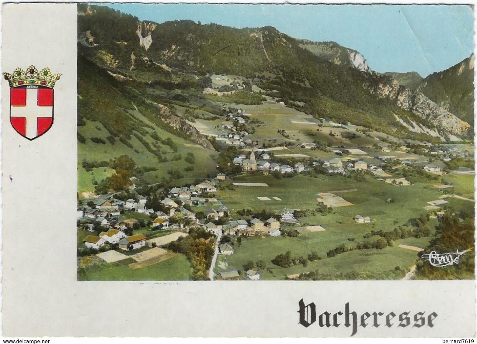 74 Vacheresse  Vue Generale Aerienne  Chef-lieu L'echaud Et Fontany - Vacheresse