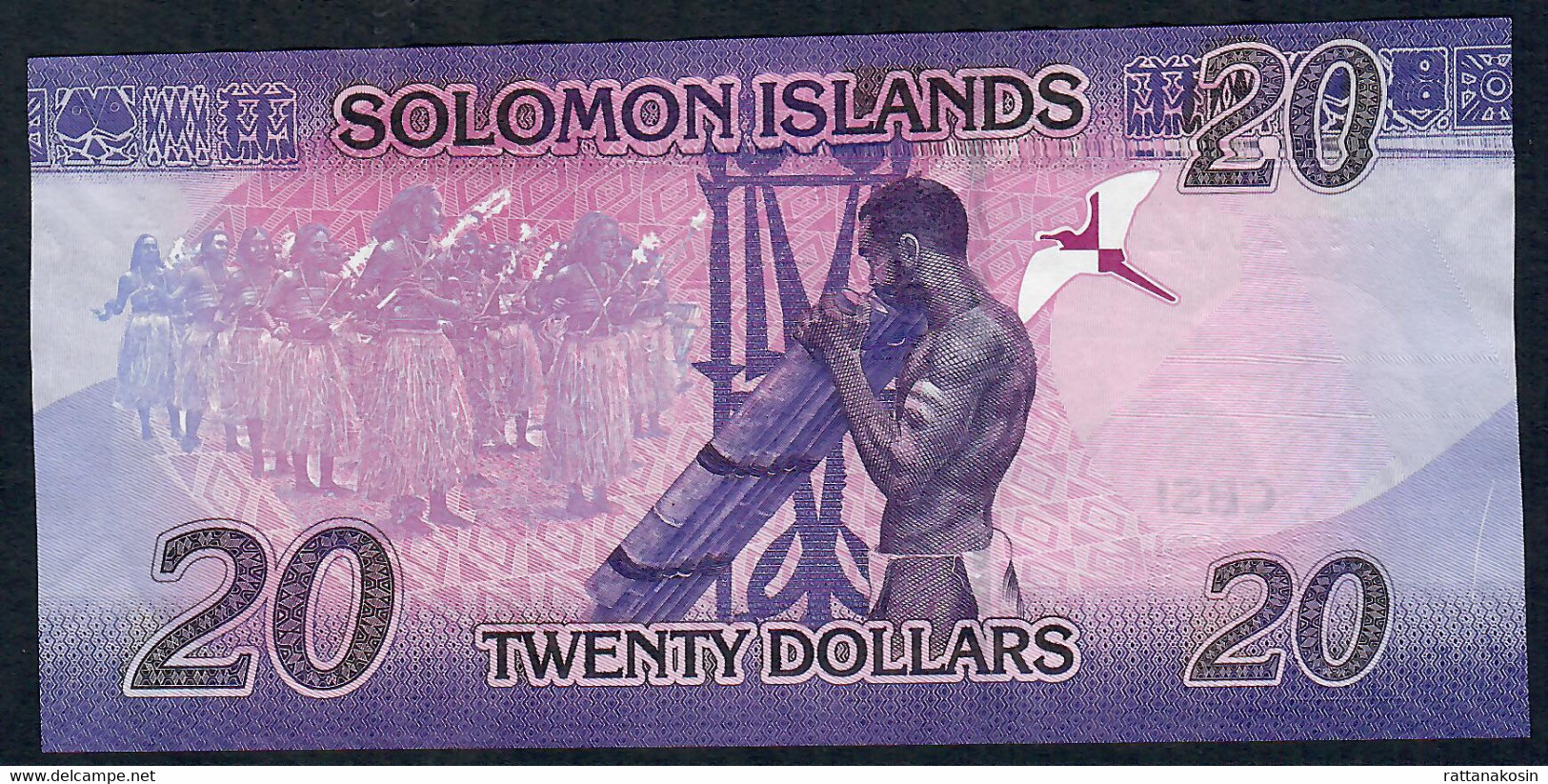 SOLOMONS ISLANDS P34 20 DOLLARS 2017 #A/1   Signature 8 UNC. - Salomons