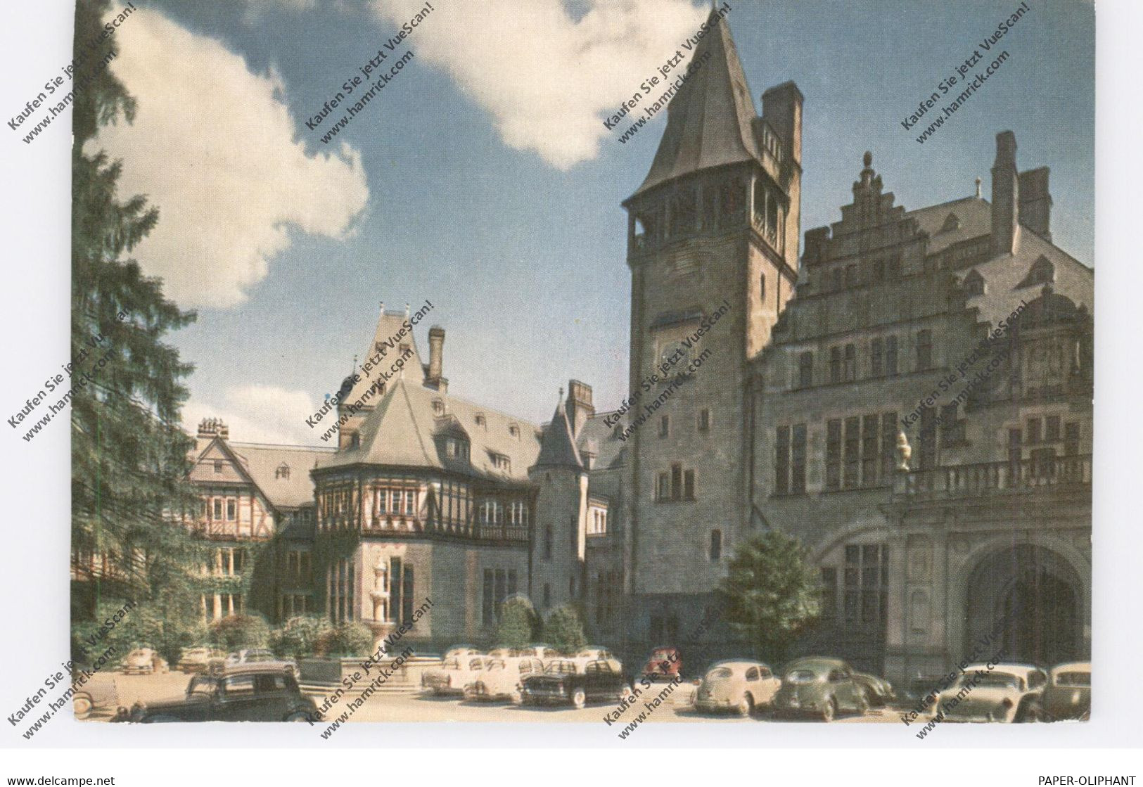 6242 KRONBERG, Schlosshotel, VW-Käfer, OPEL - Kronberg