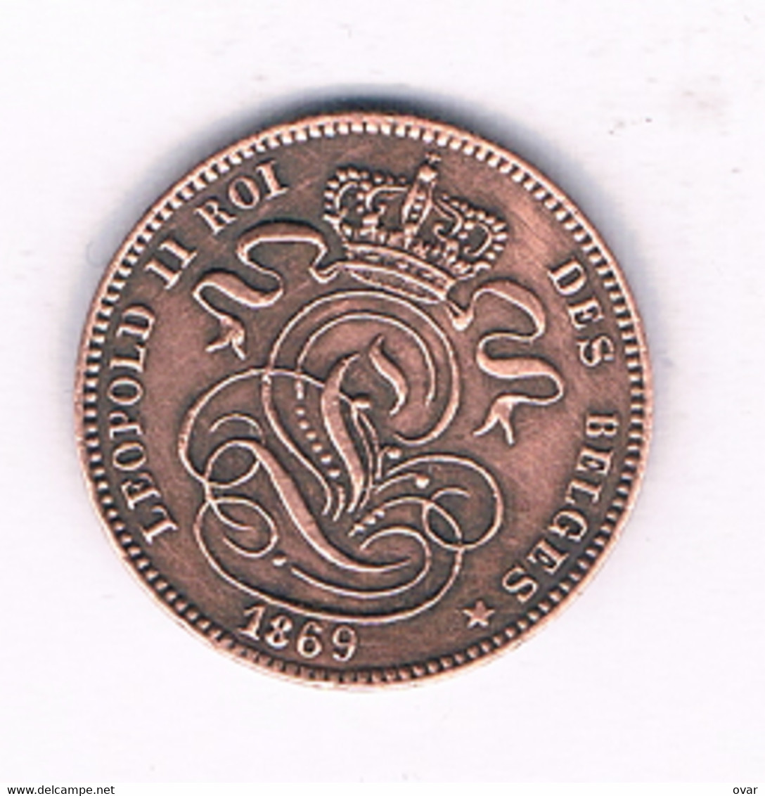 1 CENTIME 1869  BELGIE/9575/ - 1 Cent