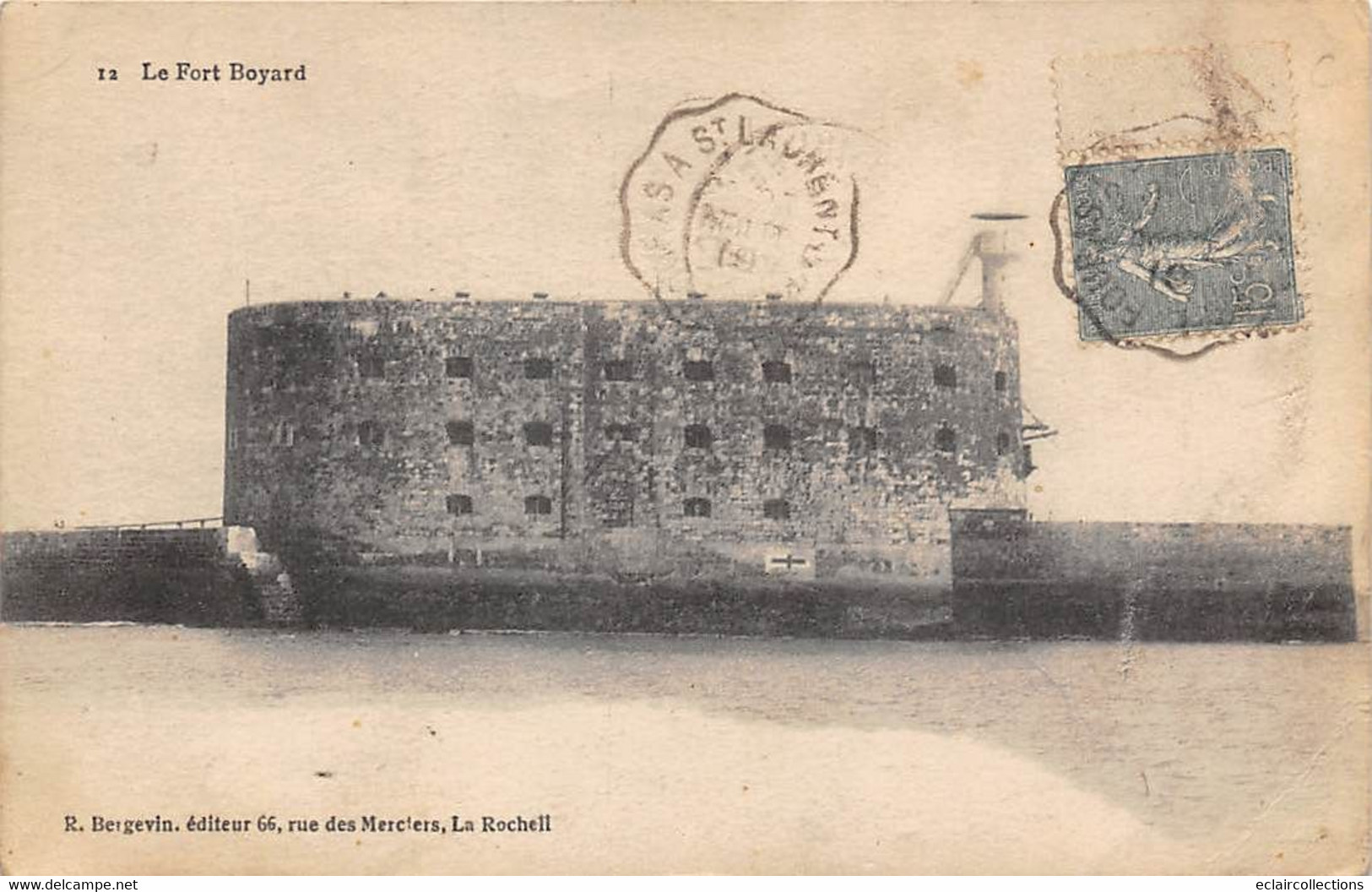 Fort Boyard           17          Bergevin N°12    (voir Scan) - Other & Unclassified