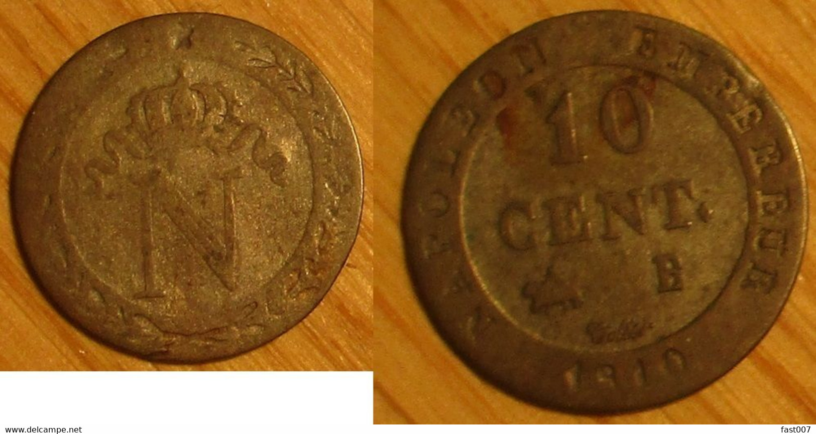 Napoléon Ier - 10 Centimes 1810B - 10 Centimes