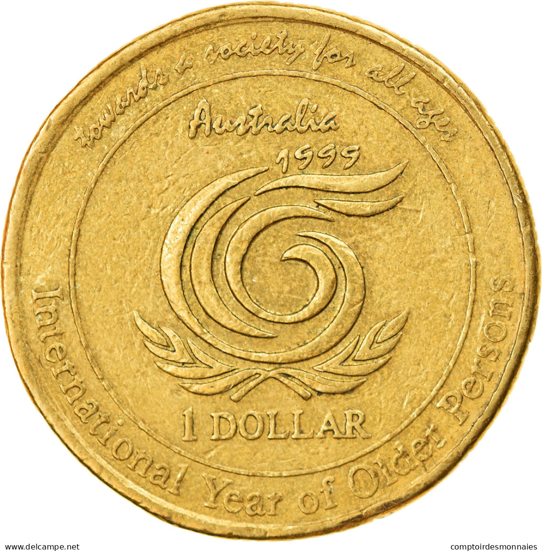 Monnaie, Australie, Elizabeth II, Dollar, 1999, Royal Australian Mint, TTB - Dollar