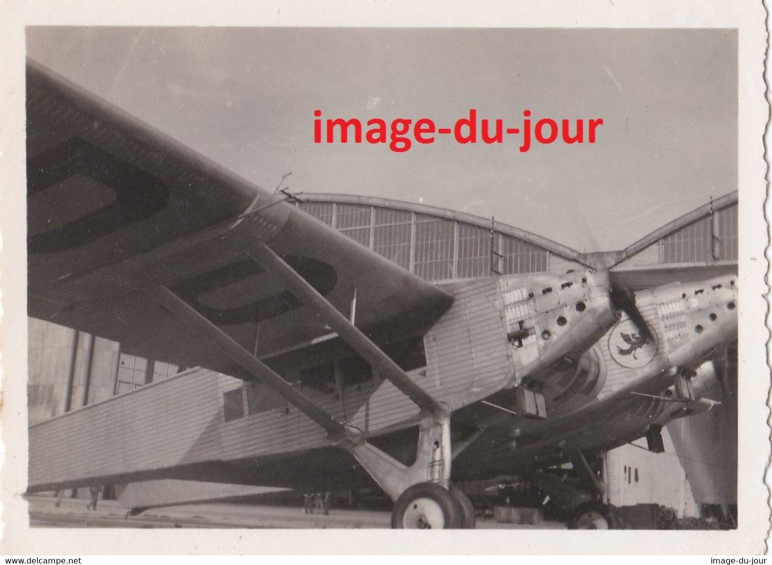 PHOTO ANCIENNE GRANDE MANOEUVRE DE L' ARMÉE DE AIR  CHARTRES 29 AOUT 1934 AVION DYLE ET BACALAN   ESCADRE 4e ESCADRILLE - Aviation