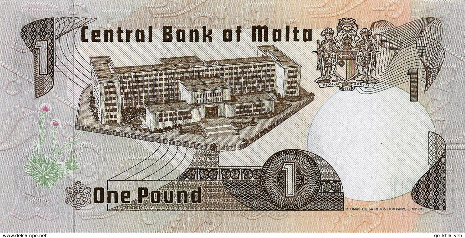 MALTE 1979 1 Pound - P.34b Neuf UNC - Malta