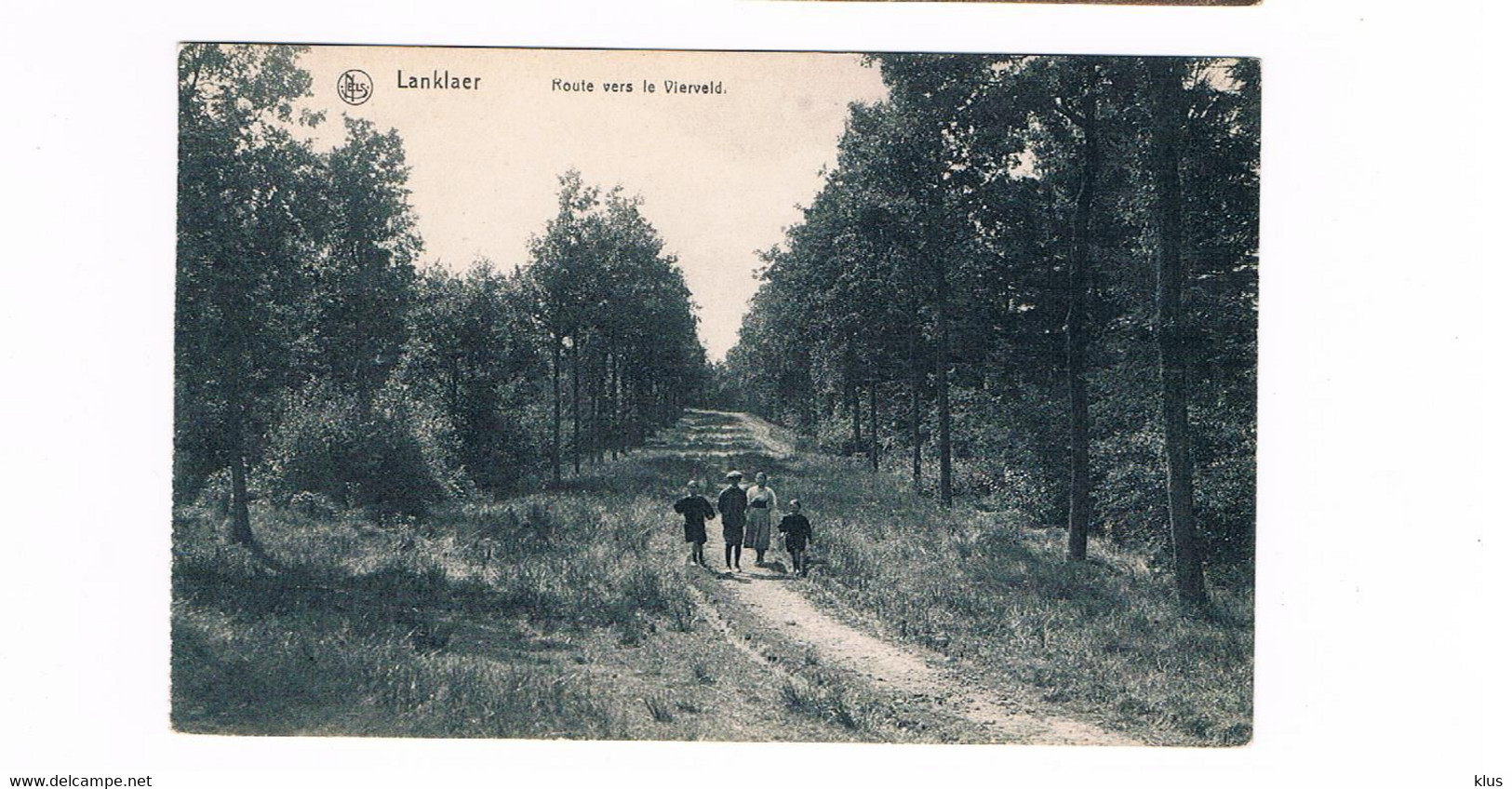 Lanklaer Route Vers Le Vierveld Zeldzame Uitgave - Dilsen-Stokkem