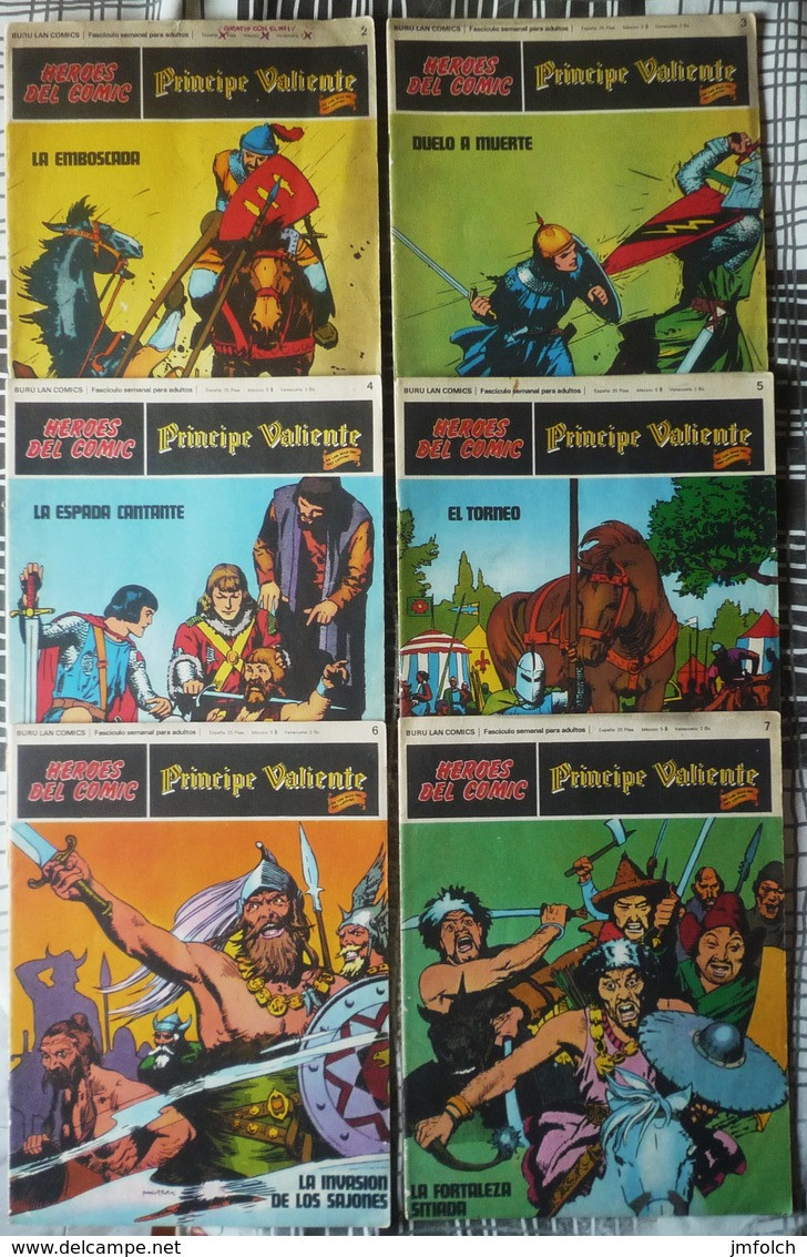 SEIS COMICS DEL PRINCIPE VALIENTE - Zonder Classificatie