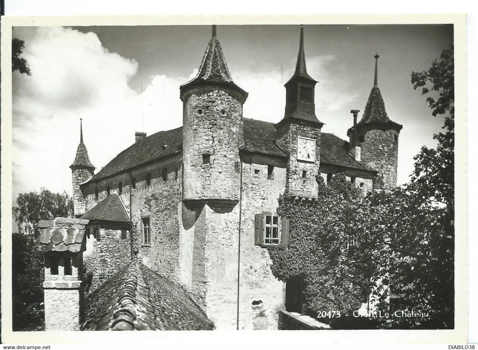 LE CHATEAU D ' ORON    ( SUISSE ) - Oron