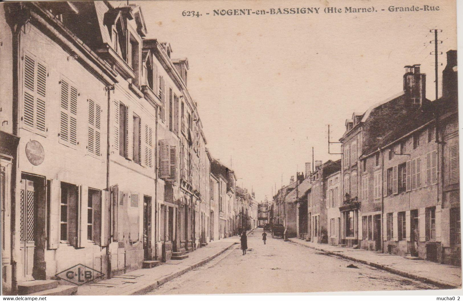 52 - NOGENT EN BASSIGNY - GRANDE RUE - Nogent-en-Bassigny