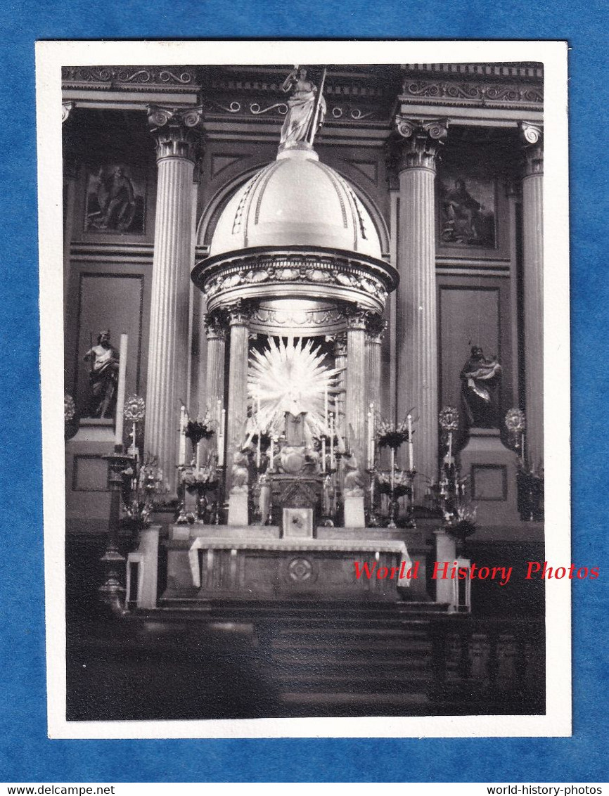 Photo Ancienne Snapshot - MEXICO CITY - Intérieur De La Cathedral - Vers 1967 - Histoire Patrimoine Mexique Architecture - Auto's