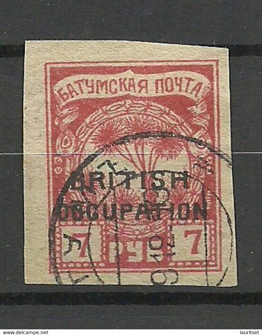 BATUM Batumi RUSSLAND RUSSIA 1919 Michel 18 O - 1919-20 Ocucpación Británica