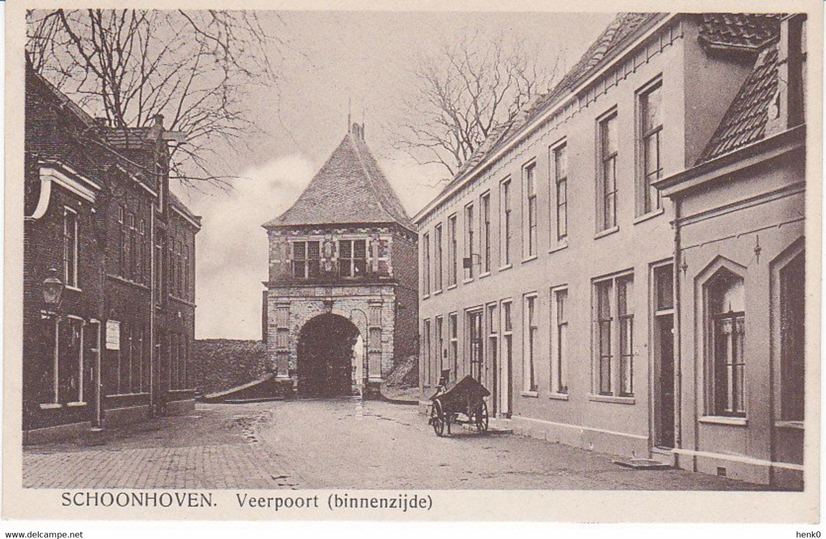 Schoonhoven Veerpoort Binnenzijde K849 - Schoonhoven