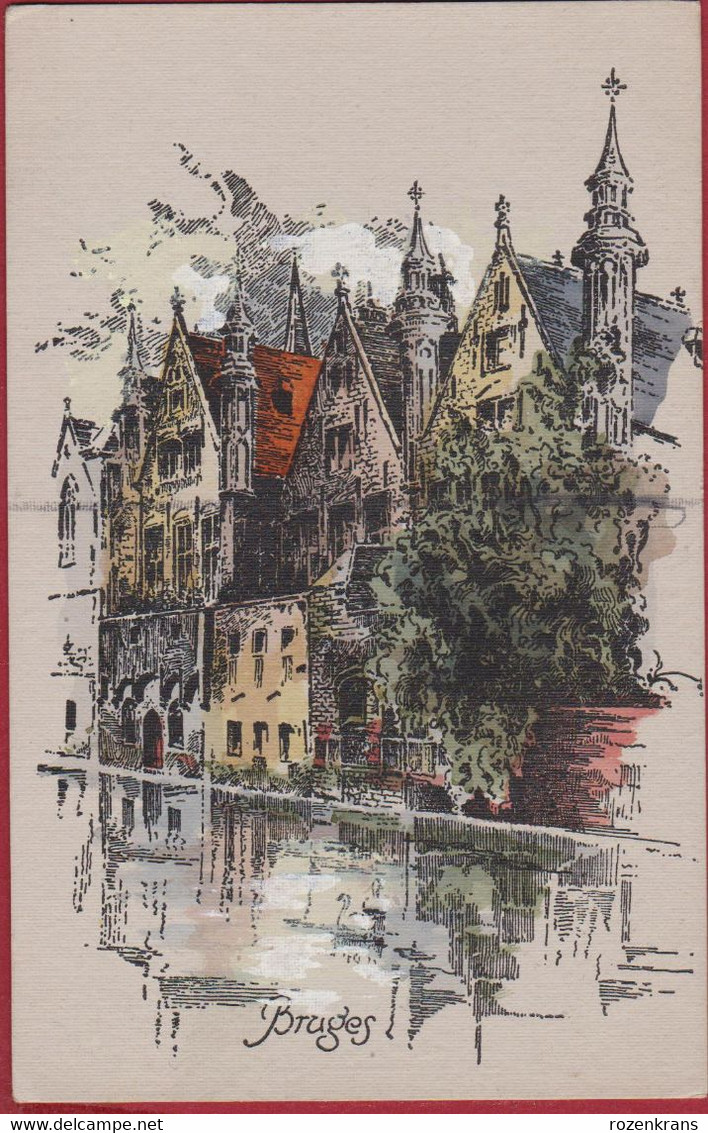 Brugge Bruges Edit. CW Faulkner & Co London  (In Zeer Goede Staat) - Brugge