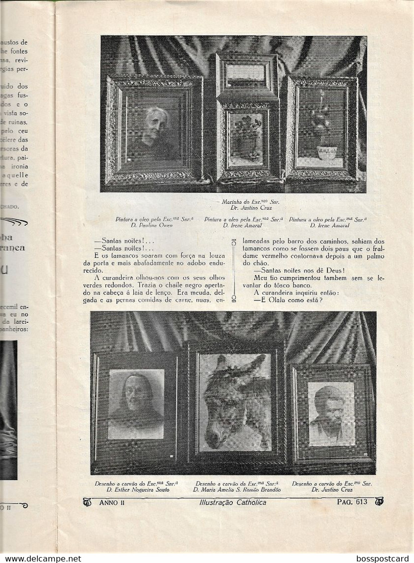 Braga - Coimbra - Lisboa - Revista Ilustração Católica, Nº 91, 1915 - Revues & Journaux