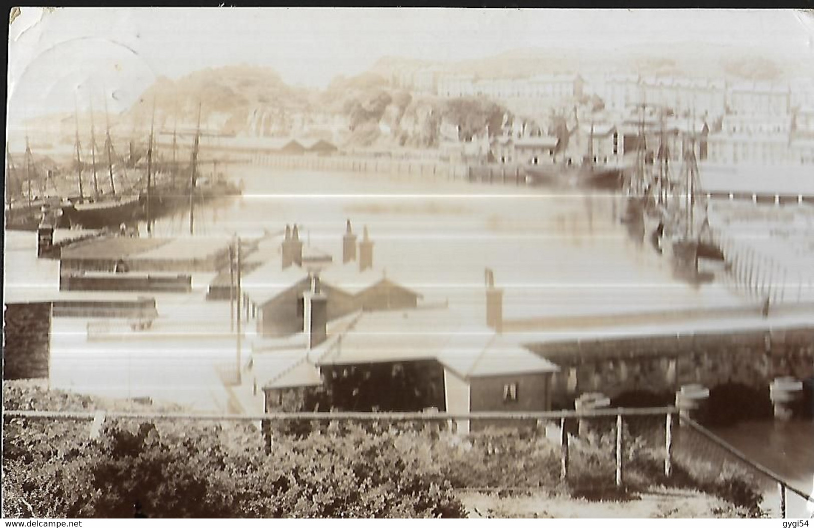 Portmadoc The Harbour Carte Photo 1907 - Unknown County