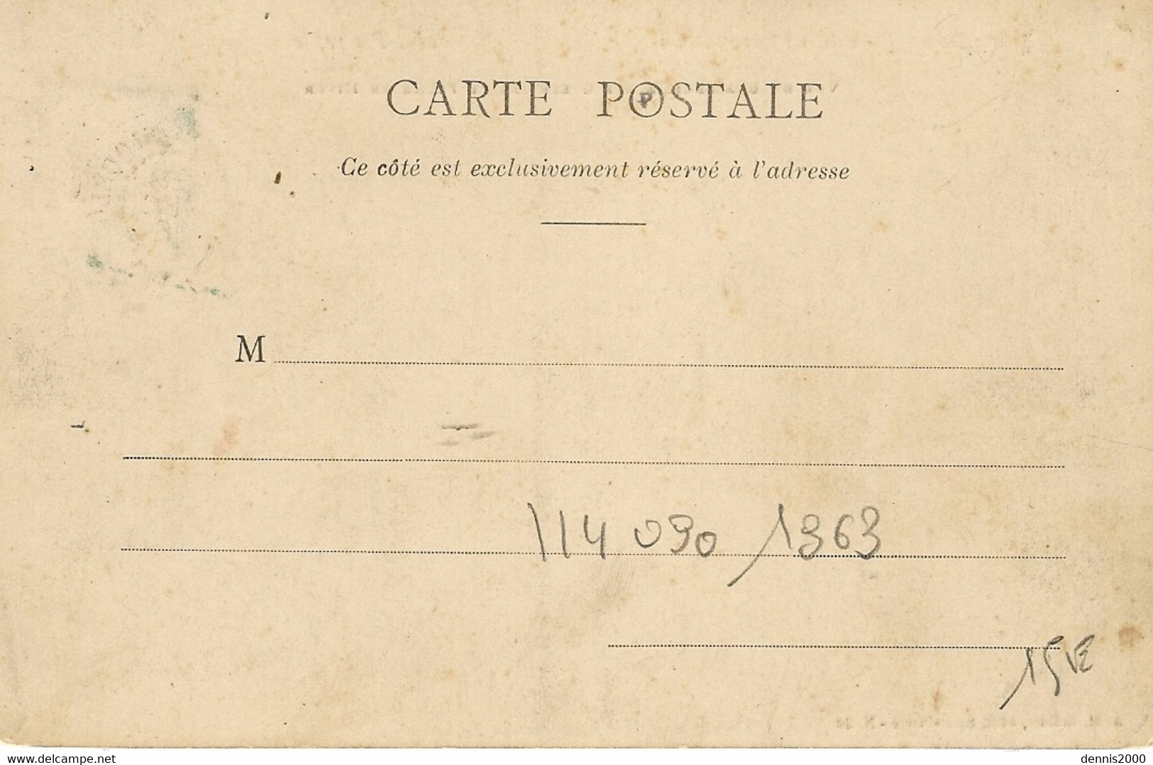 1906- C P A  Affr. 60 C Groupe Oblit. Cad St PIERRE -MIQUELON - Covers & Documents
