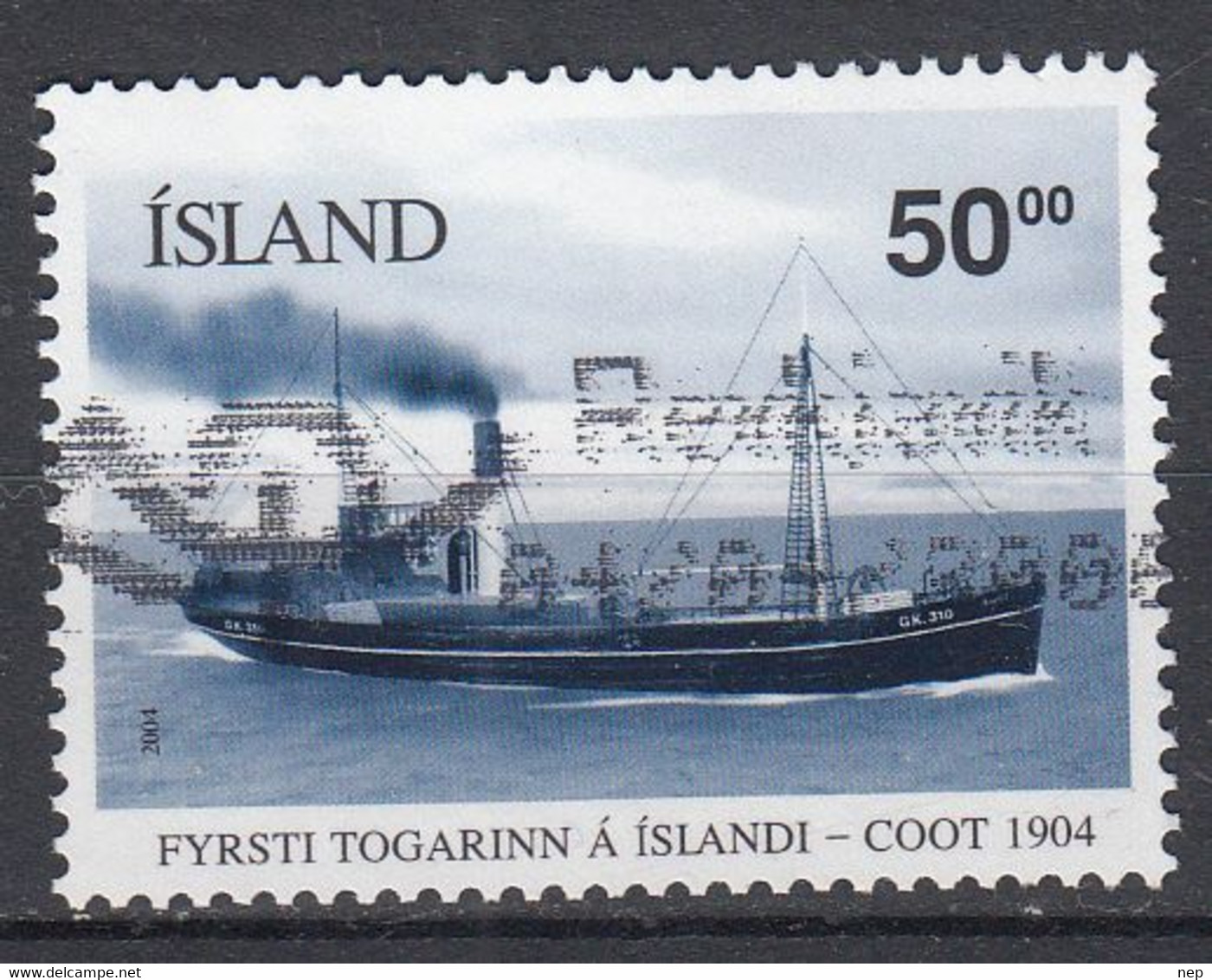 IJSLAND - Michel - 2004 - Nr 1054 - Gest/Obl/Us - Usati