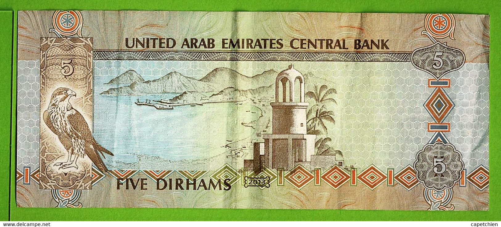UNITED ARAB EMIRATES / FIVE DIRHAMS / 1424 AH - Ver. Arab. Emirate