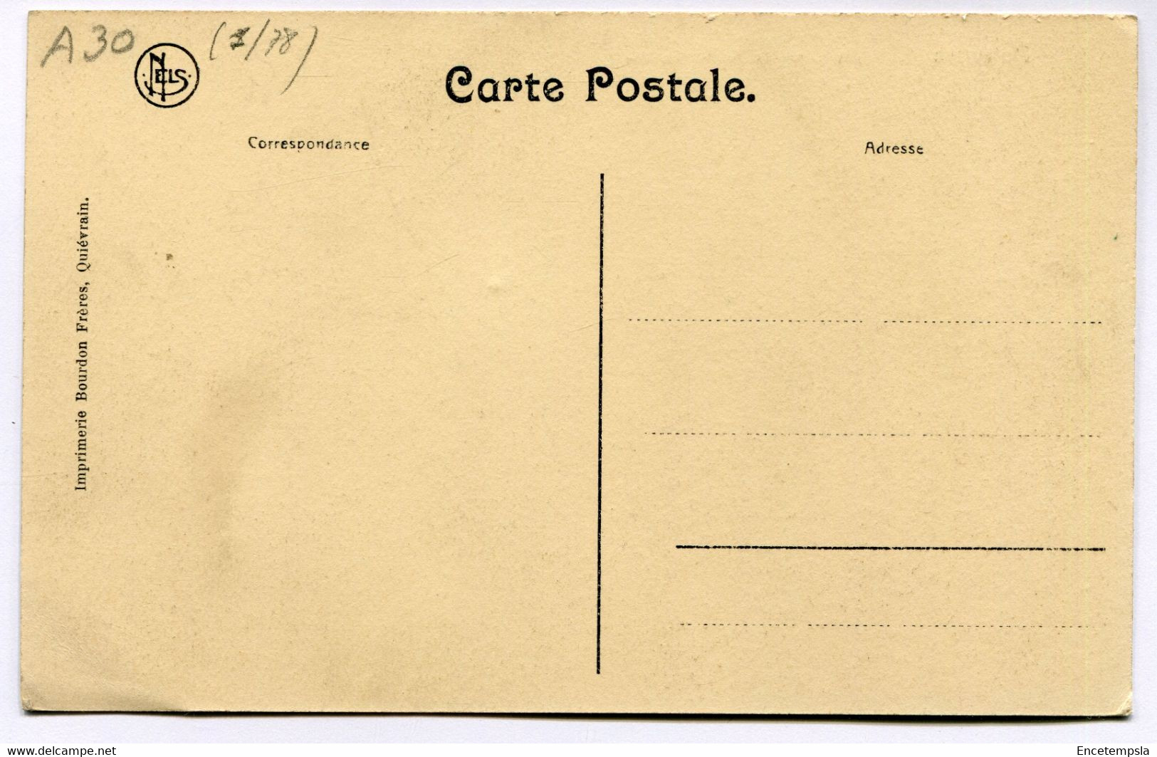 CPA - Carte Postale - Belgique - Quiévrain - Les Ruines Du Moulin Vallois  (DG15043) - Quiévrain