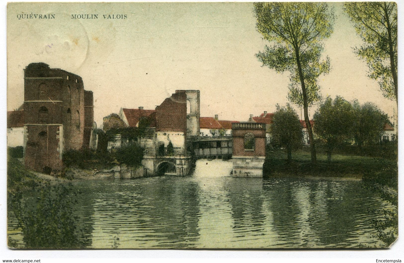 CPA - Carte Postale - Belgique - Quiévrain - Moulin Vallois - 1908 (DG15044) - Quiévrain