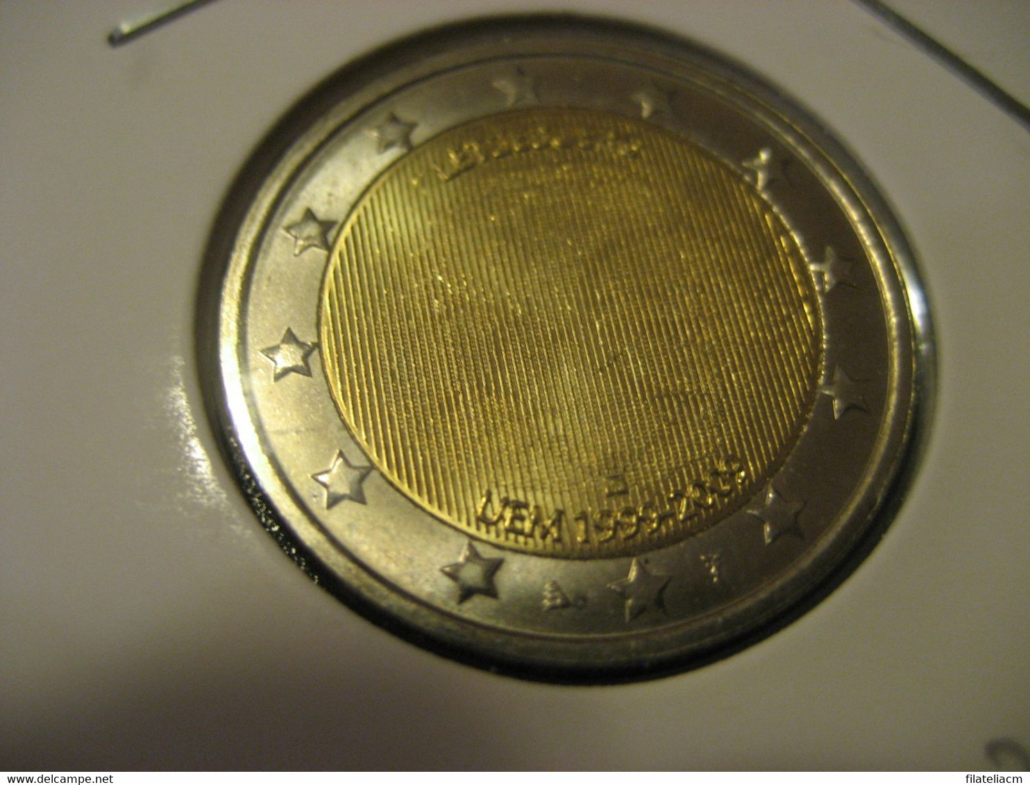 2 EURO 2009 Very Good Condition Commemorative X Anniv. Eur Euros Coin LUXEMBOURG Luxemburgo - Luxembourg