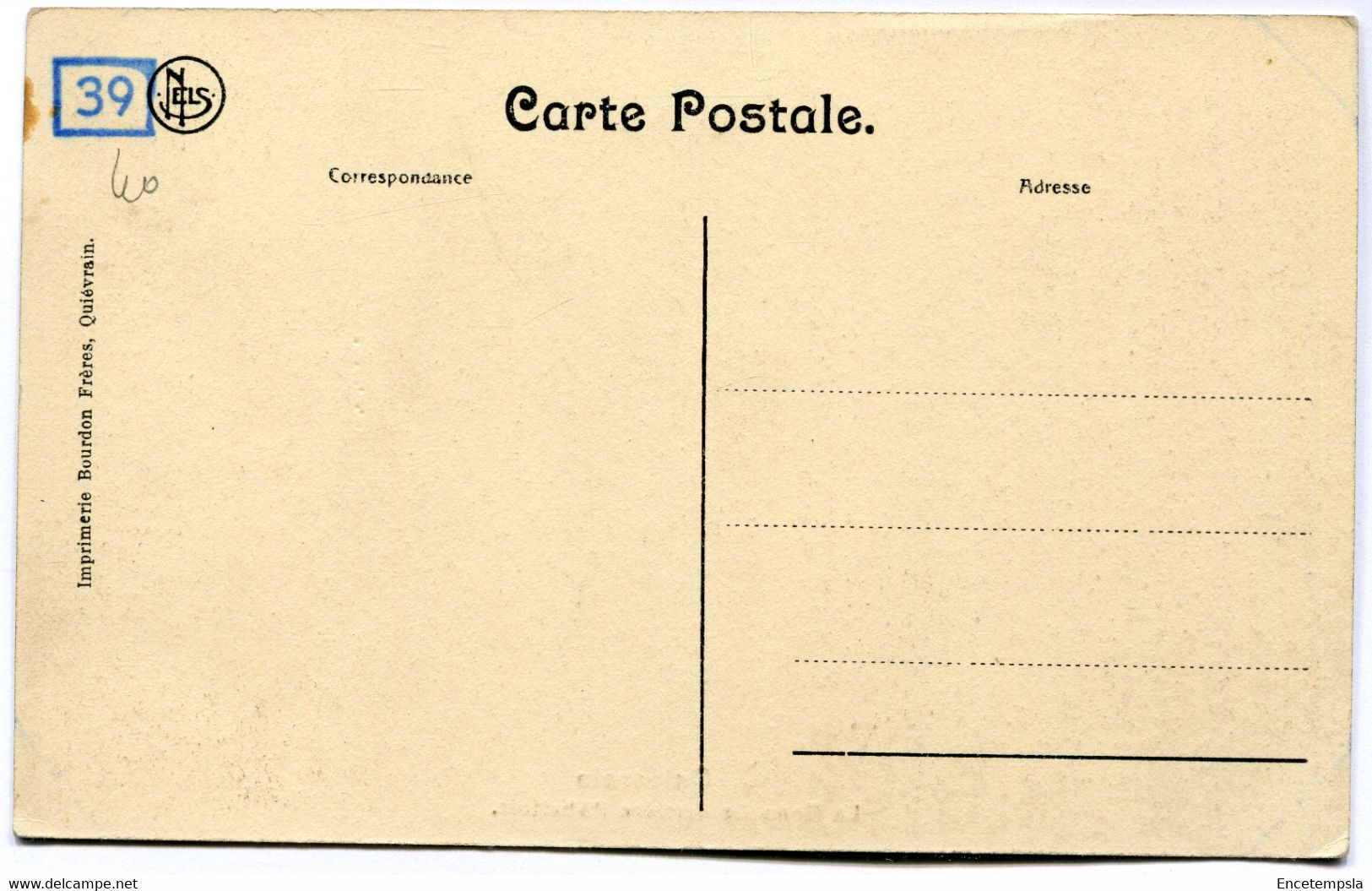 CPA - Carte Postale - Belgique - Quiévrain - La Honnelle Derrière L'Abattoir (DG15048) - Quiévrain