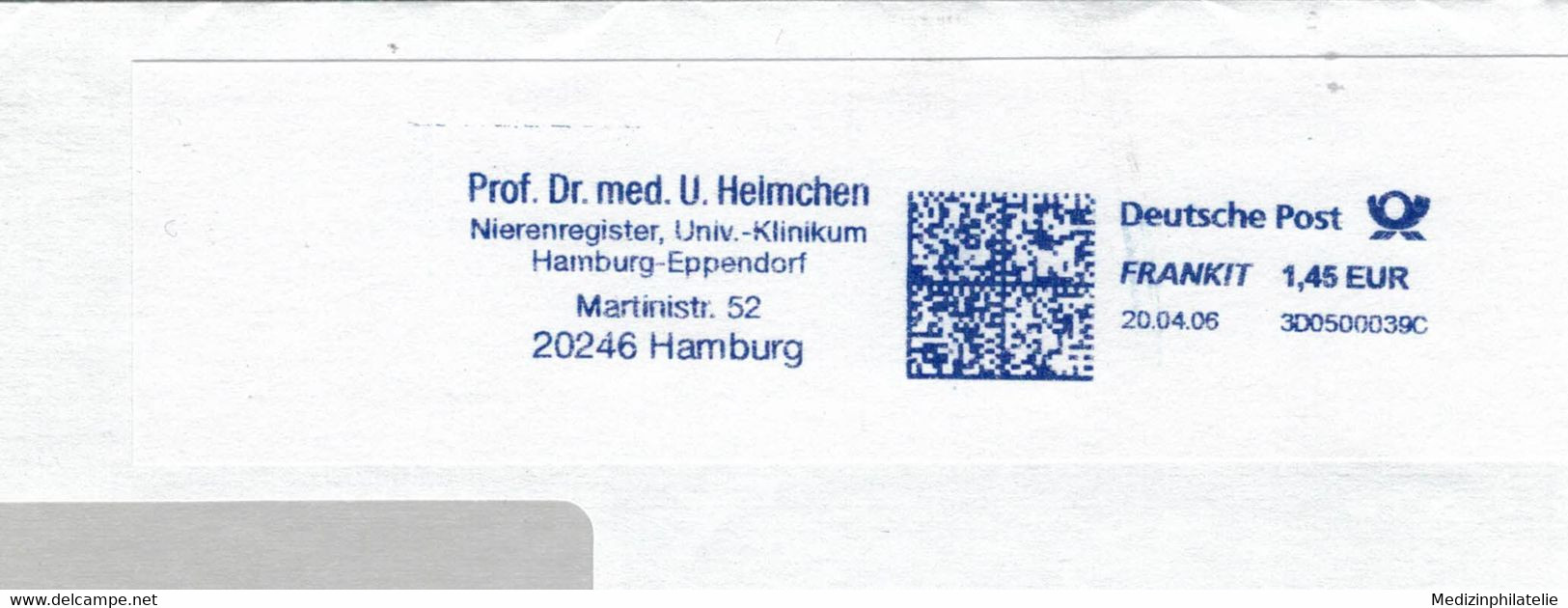 U. Helmchen Nieren-Register Eppendorf Martini-STrasse Hamburg AFS 2006 - Inquinamento