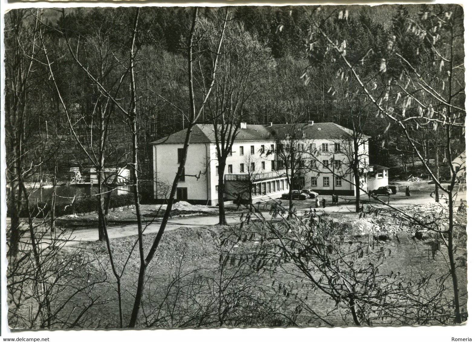 Allemagne - Nonnweiler - Sanatorium Waldhotel - Foto Kirschman Nº 1725 - Dentelée, écrite, Timbrée - Nonnweiler