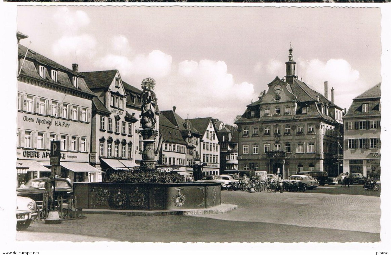 D-11641   SCHWABISCH GMÜND : Oberer Markt Mit Rathaus - Schwaebisch Gmünd