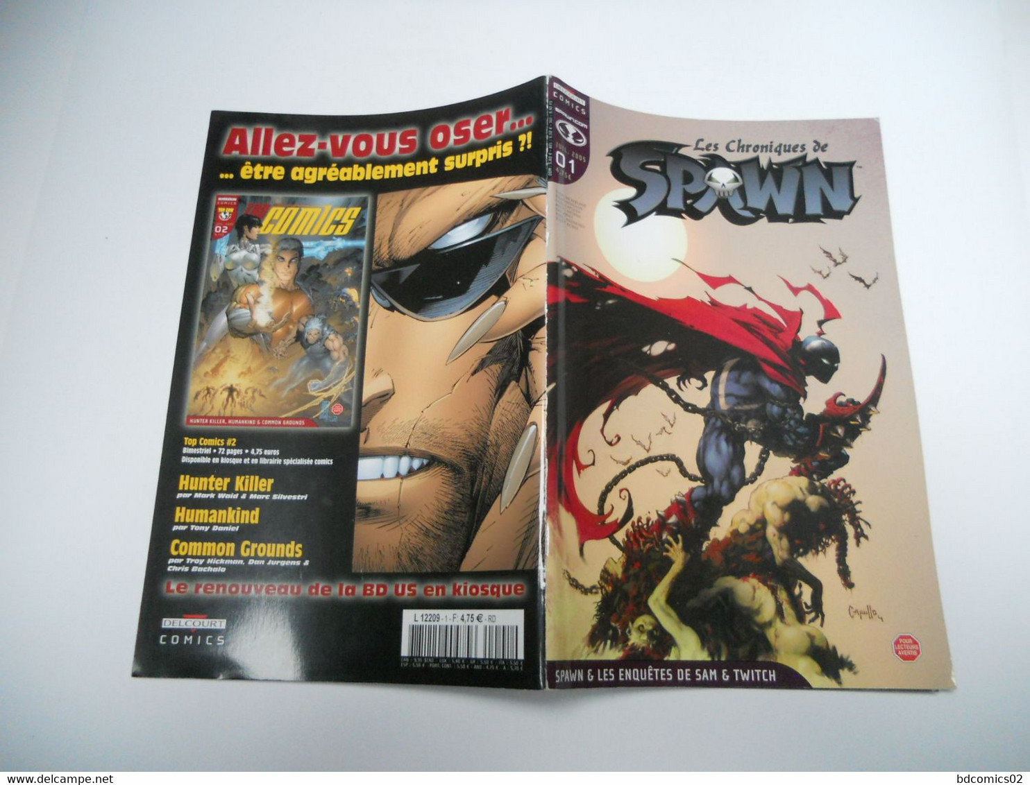 Les Chroniques De Spawn N° 1 ( Juillet 2005 ) : La Malédiction De Spawn - - Spawn