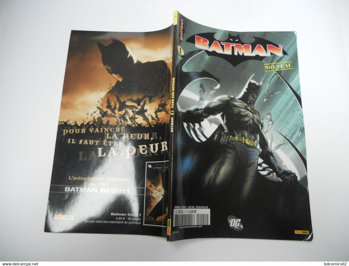 Batman N° 1 ( Panini Comics ) : Peur Sur Gotham ( Juin 2005 ) - - Batman