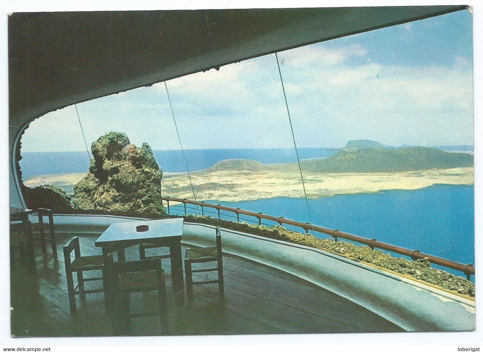 MIRADOR DEL RIO / BELVEDERE, ISLAND LA GRACIOSA / BELVÉDERE, ILE LA GRACIOSA.- LANZAROTE / ISLAS CANARIAS.- ( ESPAÑA ). - La Palma