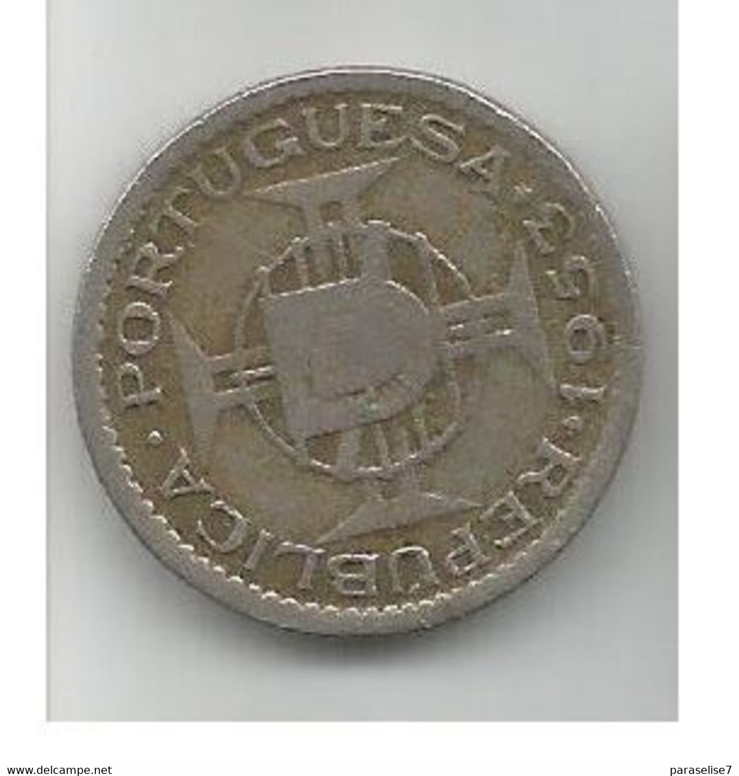 CAP VERT  2.50  ESCUDOS 1953  ARGENT - Cap Verde