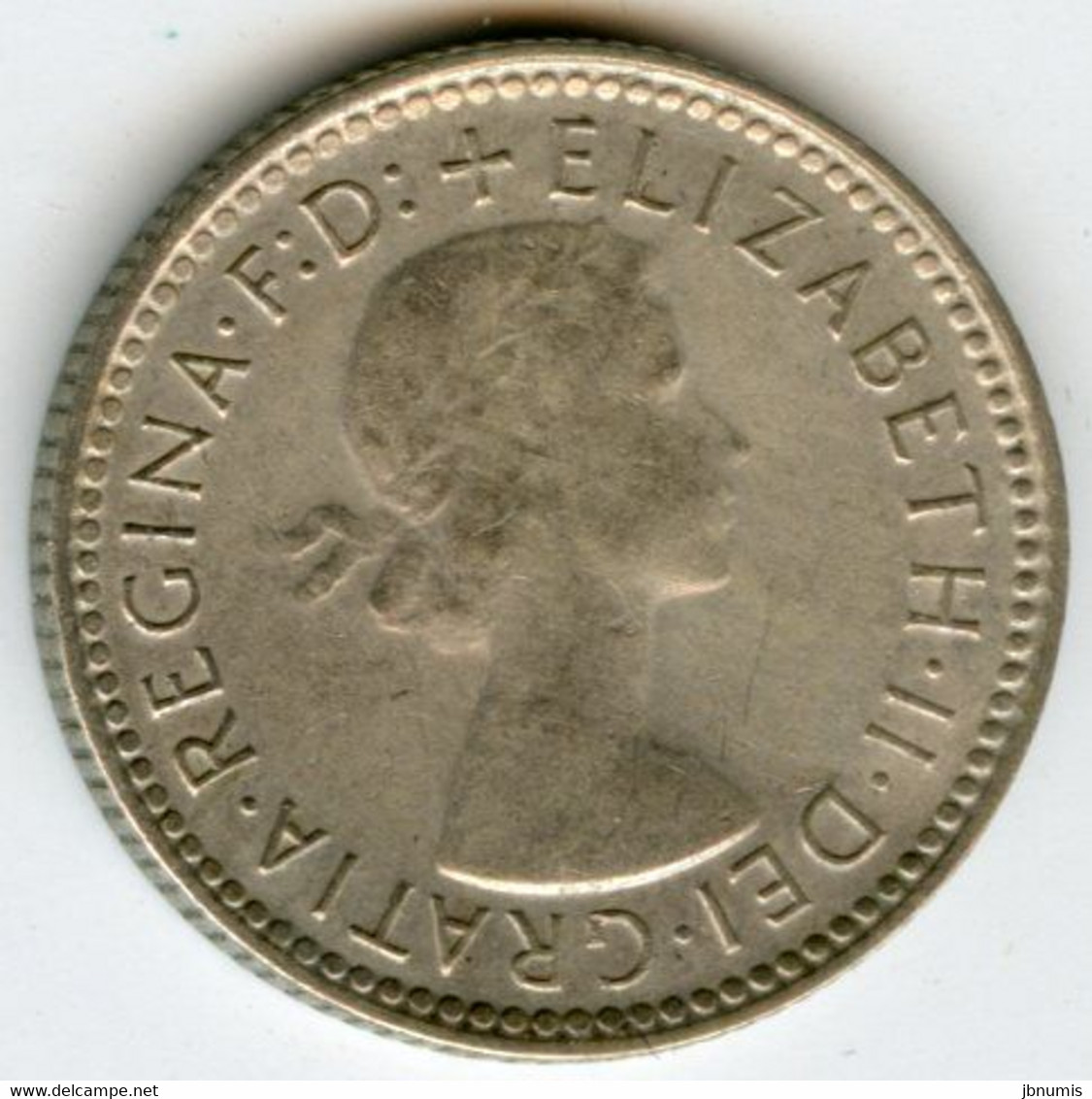 Australie Australia 6 Pence 1960 Argent KM 58 - Sixpence
