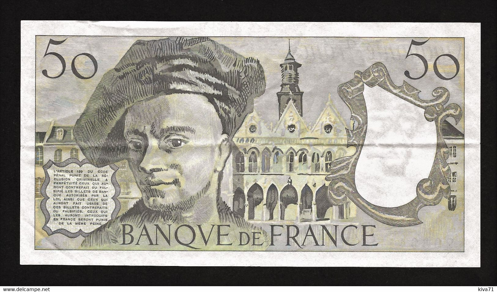 50 Francs "QUENTIN De La TOUR"     1992    SUP - 50 F 1976-1992 ''quentin De La Tour''