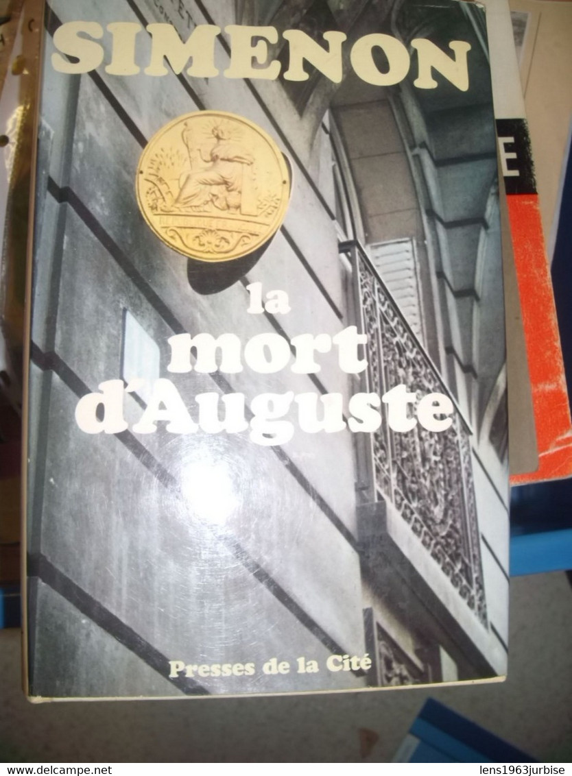 SIMENON , Georges , La Mort D'Auguste - Autori Belgi