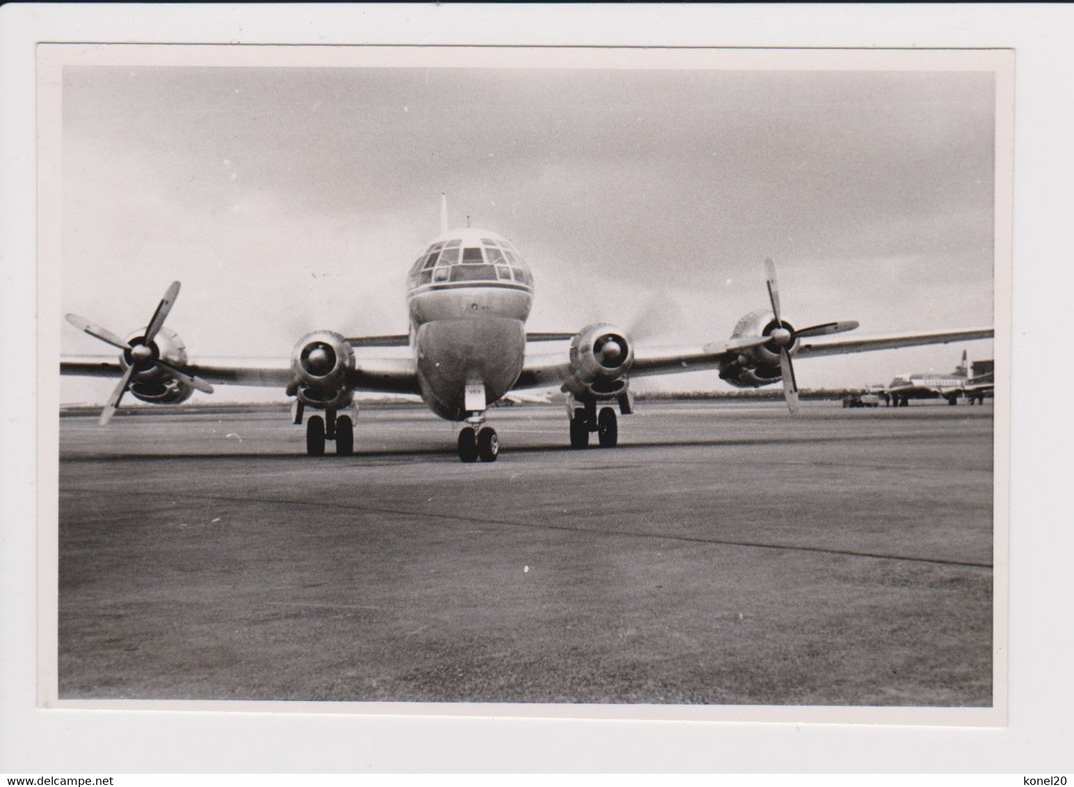 Vintage Photo Panam P.A.A Boeing Stratocruiser & Aer Lingus Viscount Aircraft @ Schiphol Airport - 1919-1938: Entre Guerres