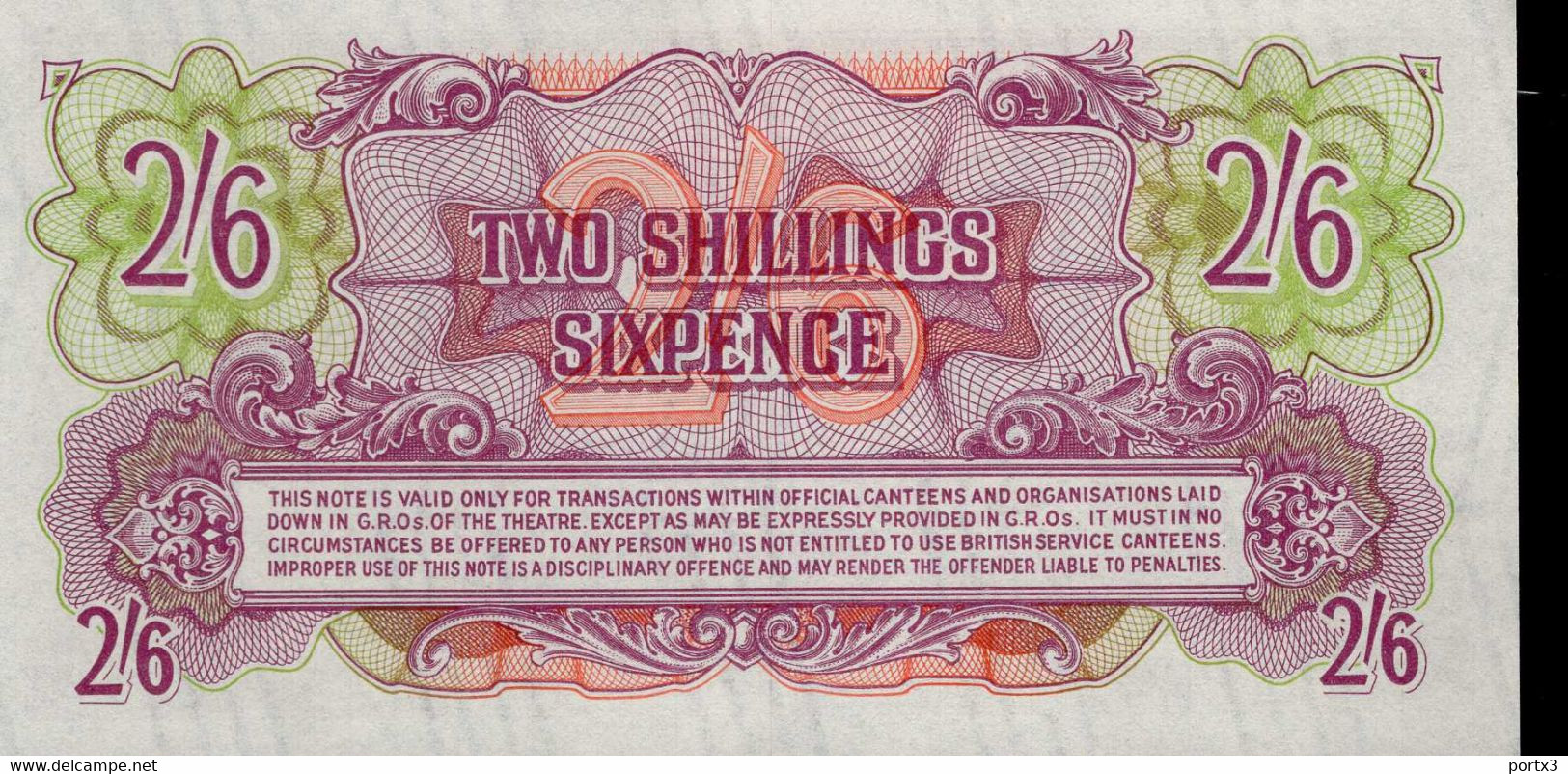 British Banknoten 5 verschiedene per 10 stück each 10 items Ten Shilling BB 6