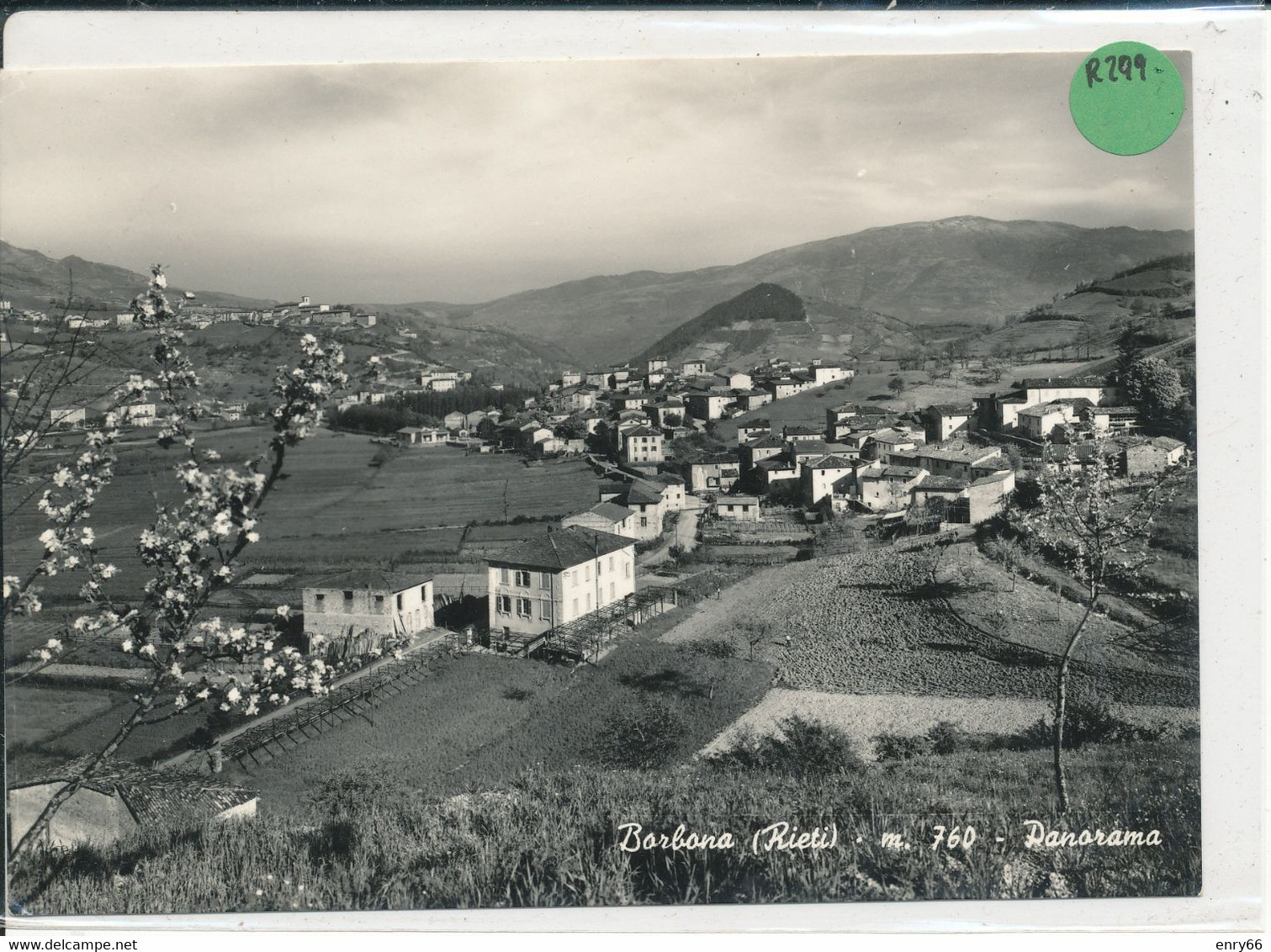 RIETI- BORBONA PANORAMA - Rieti