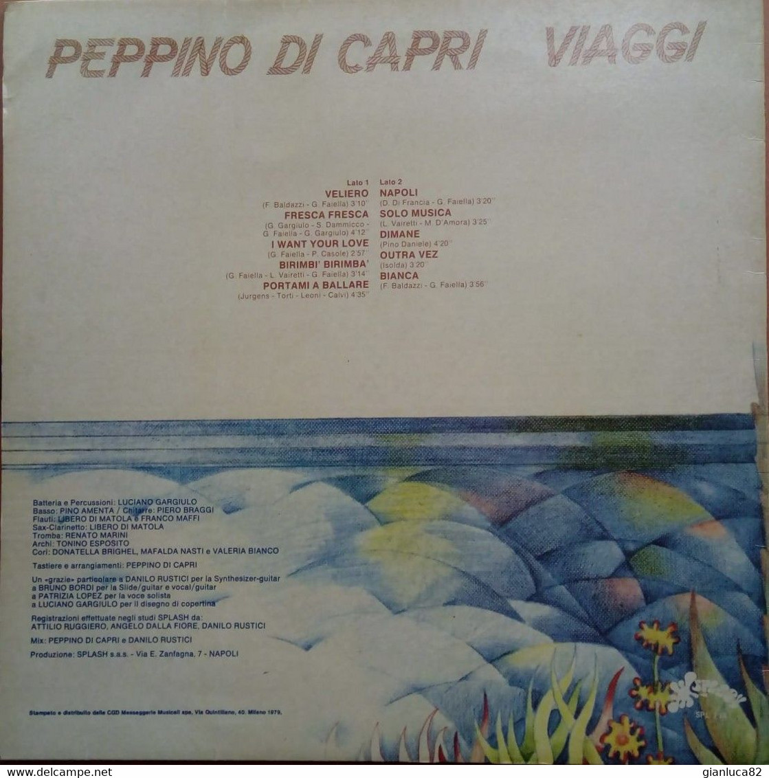 LP 33 Peppino Di Capri – Viaggi - Splash SPL 714 (59) - Altri - Musica Italiana