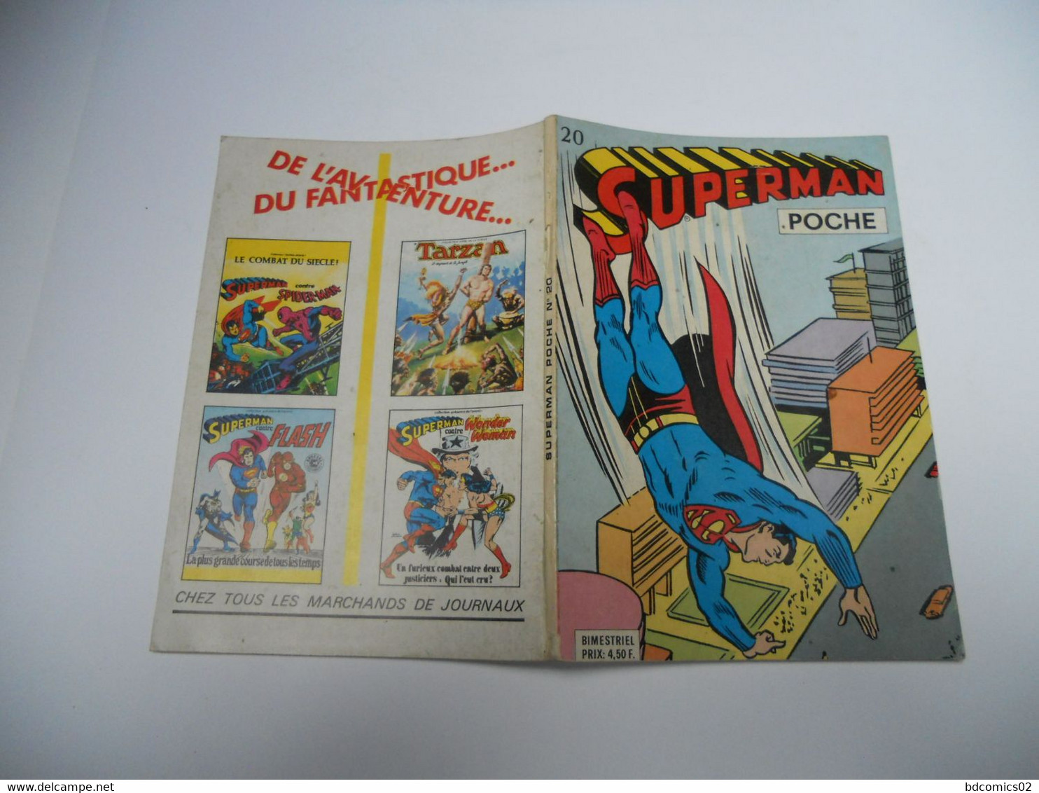 Superman - Poche N°20 - Le Monde Ne Dort Plus !   SAGEDITION 1979 BE++ - Superman