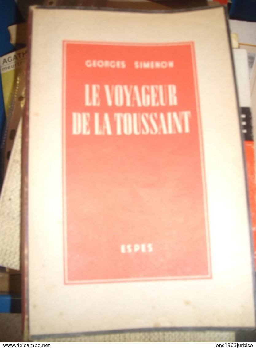 SIMENON ,le Voyageur De La Toussaint - Autores Belgas