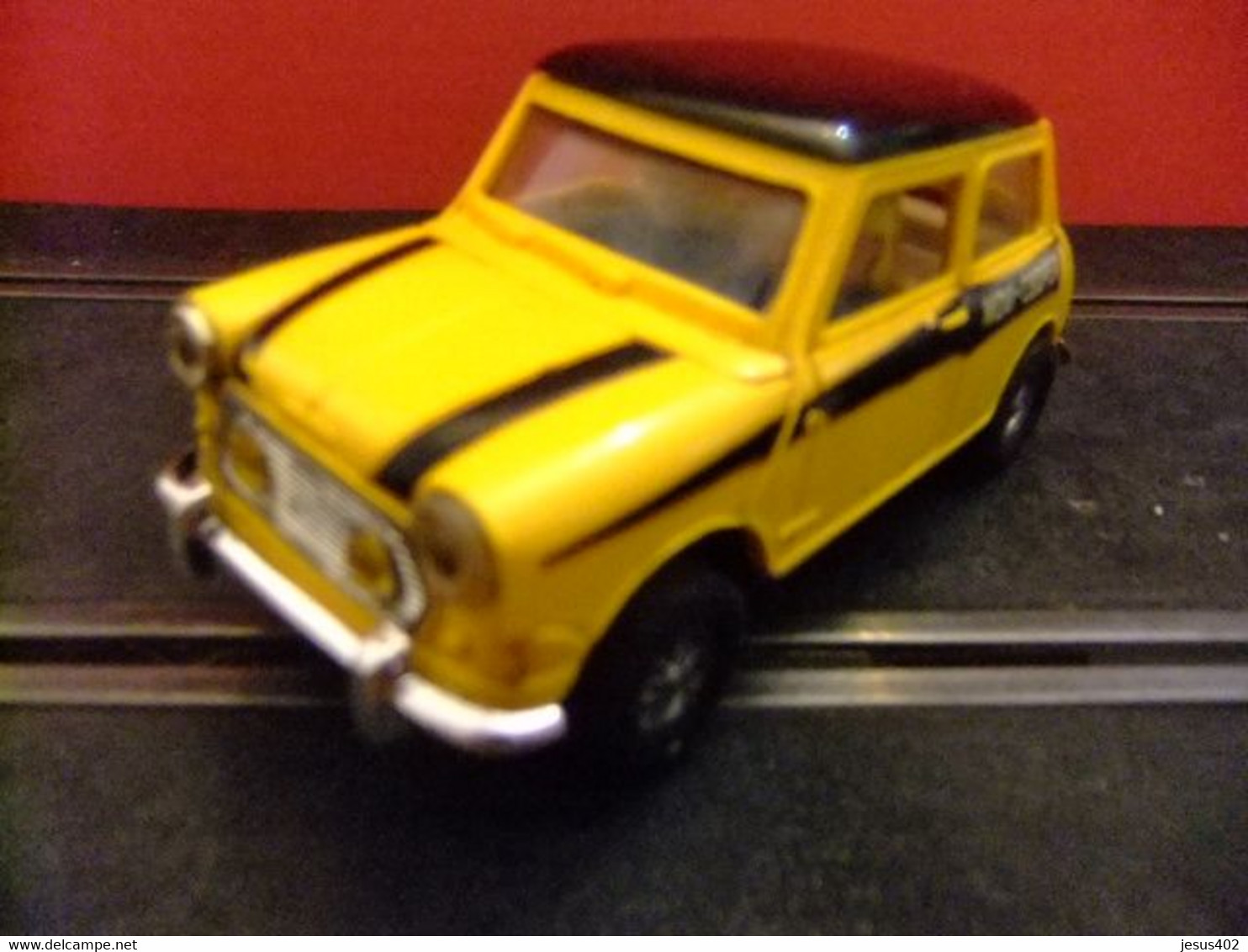 SCALEXTRIC EXIN MINI COOPER amarillo MOVI COOPER C 45 - Autocircuits